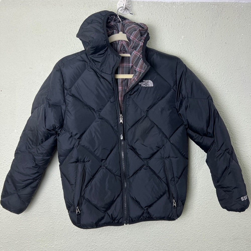 The North Face Moondoggy Reversible Girls Jacket Black